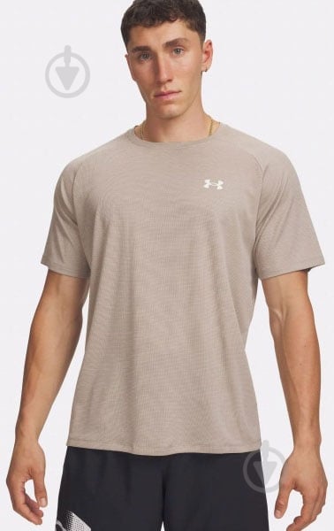 Футболка Under Armour 1382796-203 р.M хаки - фото 1 Футболка Under Armour 1382796-203 р.M хаки - фото 1