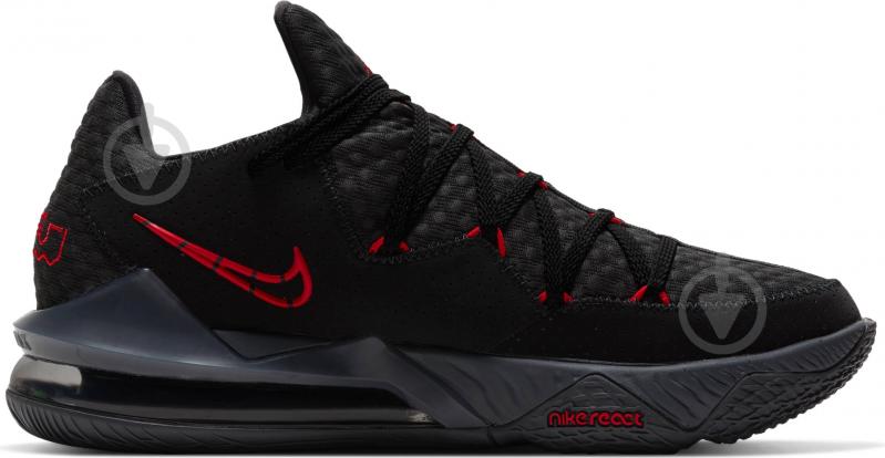 Кроссовки мужские Nike LEBRON XVII LOW CD5007-001 р.43 черные - фото 4