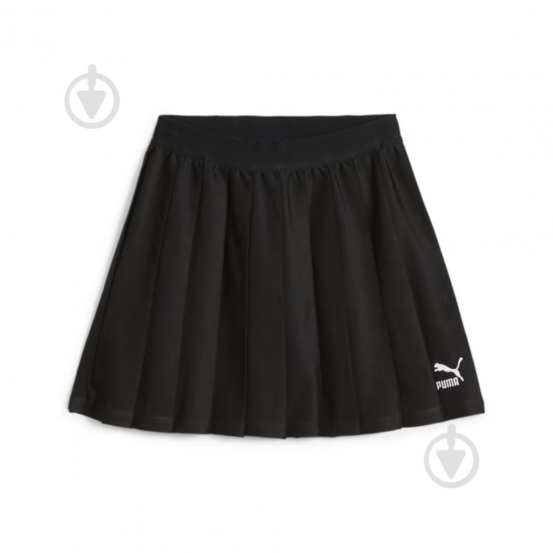 Юбка Puma CLASSICS PLEATED SKIRT 62423701 р.M черный - фото 1