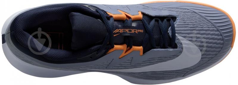 Кросівки чоловічі Nike Vapor Pro 3 HQ6034-400 р.41 синьо-сірі - фото 9 Кросівки чоловічі Nike Vapor Pro 3 HQ6034-400 р.41 синьо-сірі - фото 9