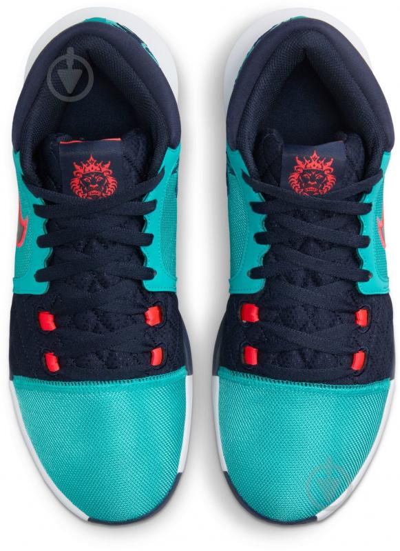 Кроссовки мужские Nike LEBRON WITNESS VIII HQ2139-300 р.41 бирюзово-синие - фото 7 Кроссовки мужские Nike LEBRON WITNESS VIII HQ2139-300 р.41 бирюзово-синие - фото 7