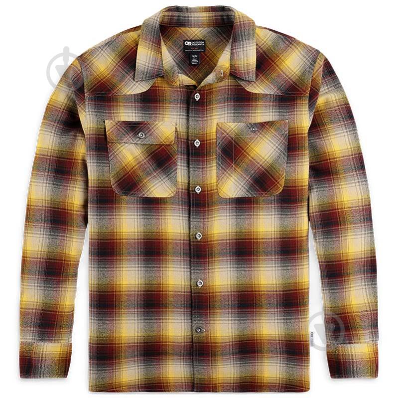 Сорочка Outdoor Research MEN'S FEEDBACK FLANNEL SHIRT 242862-1145 р. M жовтий - фото 5