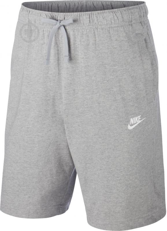 Шорты Nike M NSW CLUB SHORT JSY BV2772-063 р. S серый - фото 1