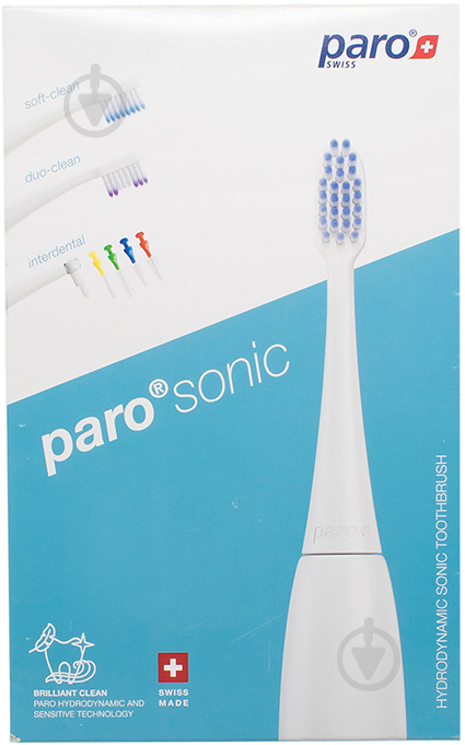 Зубна щітка Paro Sonic hydrosonic toothbrush 1 шт. - фото 1