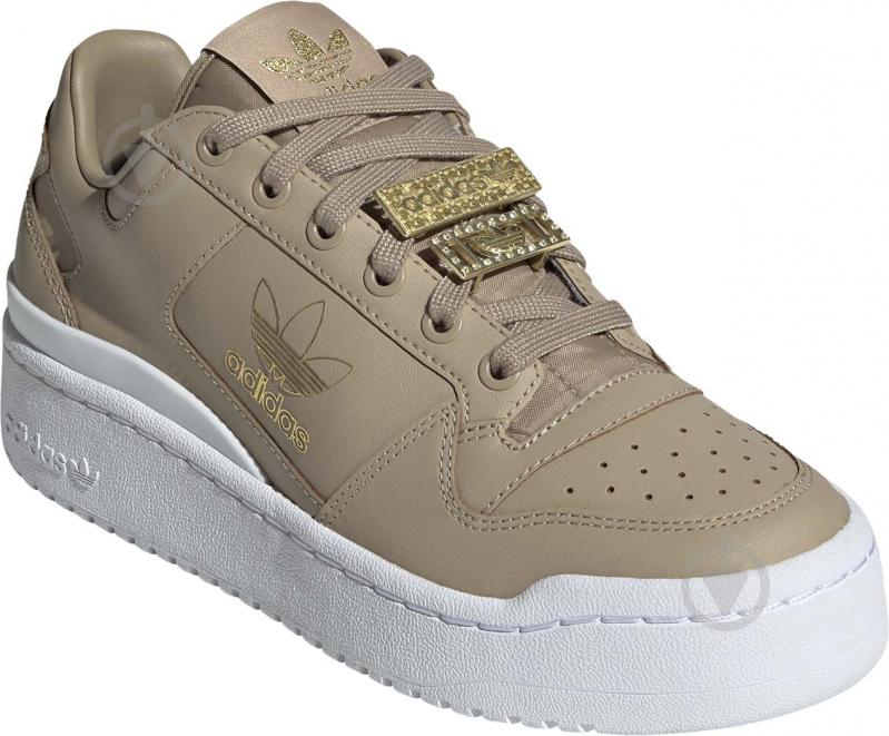 Кроссовки женские зимние Adidas FORUM BOLD W GZ8608 р.37 1/3 хаки - фото 4