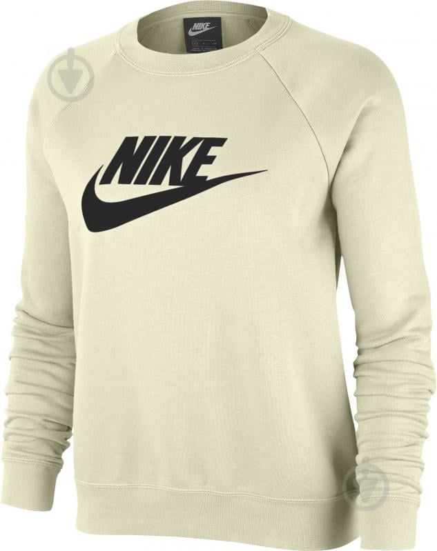 Свитшот Nike W NSW ESSNTL CREW FLC HBR BV4112-113 р. XS желтый - фото 1