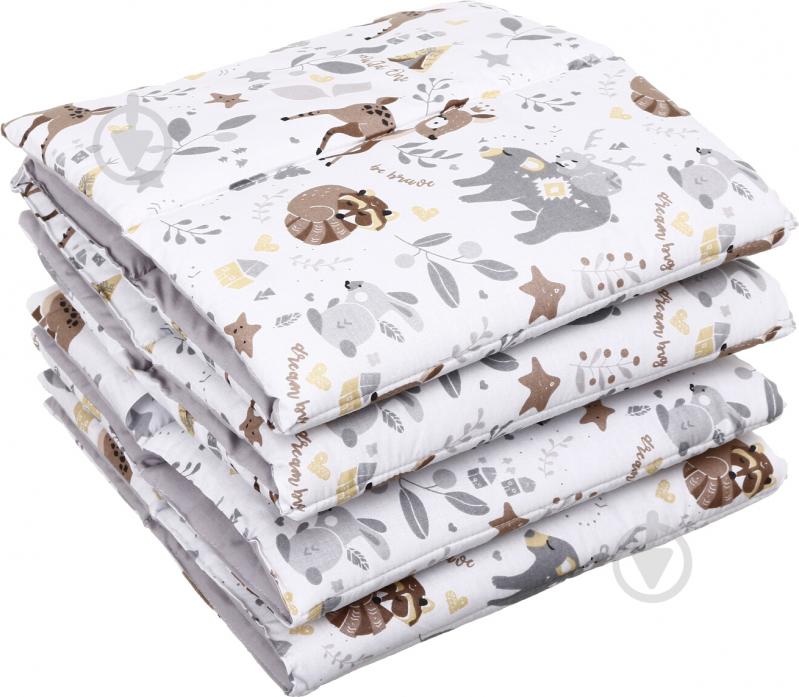 Защита на детскую кровать Forest animals beige 3 части Baby Veres бежевый 301.17 - фото 2