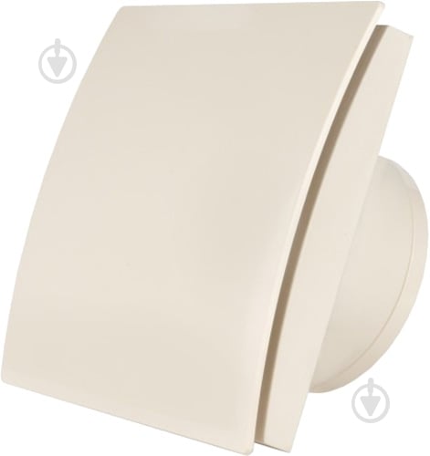 Витяжний вентилятор MMotors ММ-Р 100 пластик овал зі зворотним клапаном бежевий 5113 - фото 1