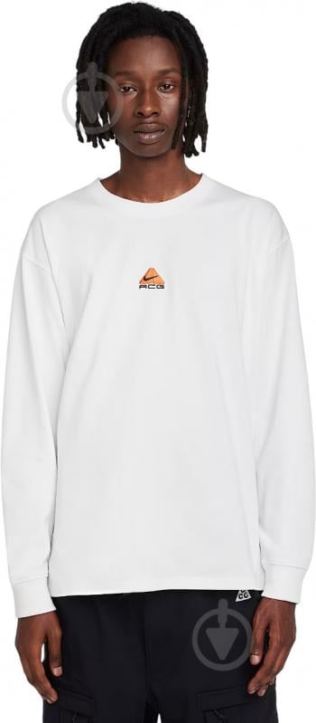 Лонгслив Nike M NRG ACG LS LBR TEE Lungs DR7753-121 р.M белый - фото 1 Лонгслив Nike M NRG ACG LS LBR TEE Lungs DR7753-121 р.M белый - фото 1