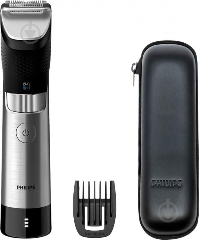 Тример для бороди Philips Beardtrimmer 9000 Prestige BT9810 - фото 1