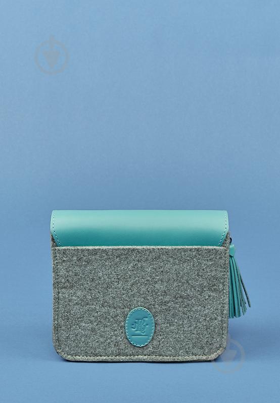 Сумка жіноча BlankNote Лілу сірий BN-BAG-3-felt-tiffany - фото 3