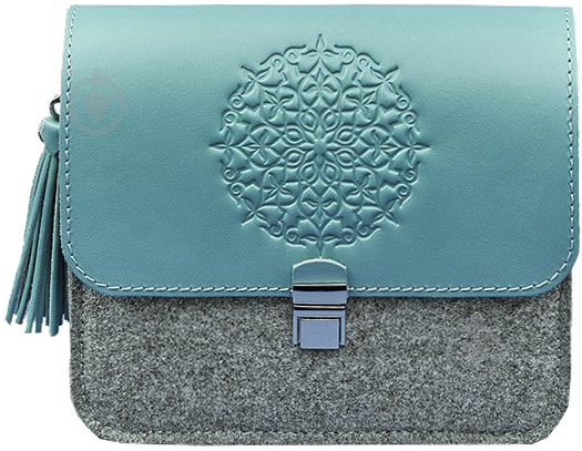 Сумка жіноча BlankNote Лілу сірий BN-BAG-3-felt-tiffany - фото 1