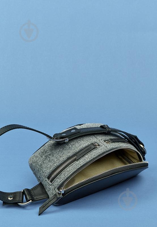 Сумка жіноча BlankNote Spirit сірий BN-BAG-15-felt-g - фото 5 Сумка жіноча BlankNote Spirit сірий BN-BAG-15-felt-g - фото 5
