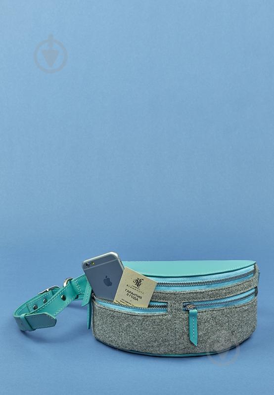 Сумка женская BlankNote Spirit серый BN-BAG-15-felt-tiffany - фото 4