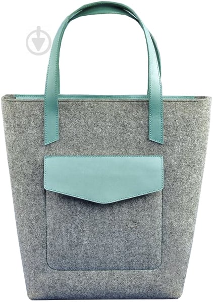 Сумка женская BlankNote D.D. серый BN-BAG-17-felt-tiffany - фото 1