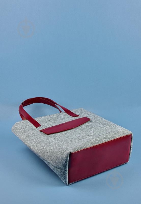 Сумка женская BlankNote D.D. серый BN-BAG-17-felt-vin - фото 6