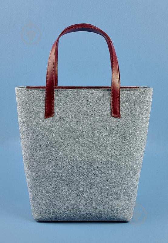 Сумка женская BlankNote D.D. серый BN-BAG-17-felt-vin - фото 4