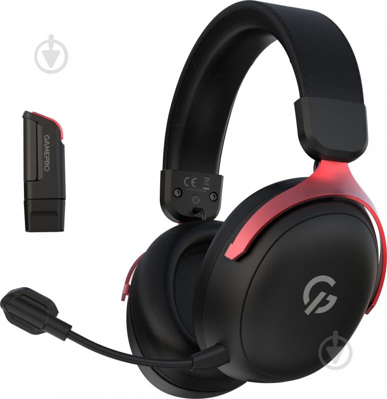 Гарнітура ігрова GamePro HSW201BR red/black (HSW201BR) - фото 1 Гарнітура ігрова GamePro HSW201BR red/black (HSW201BR) - фото 1