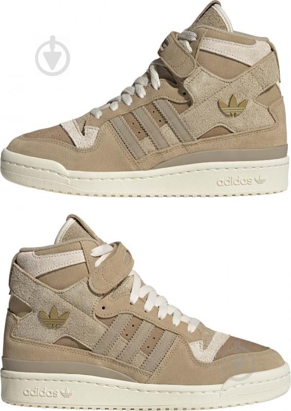 Кросівки жіночі демісезонні Adidas FORUM 84 HI W GZ8592 р.38 бежеві - фото 5