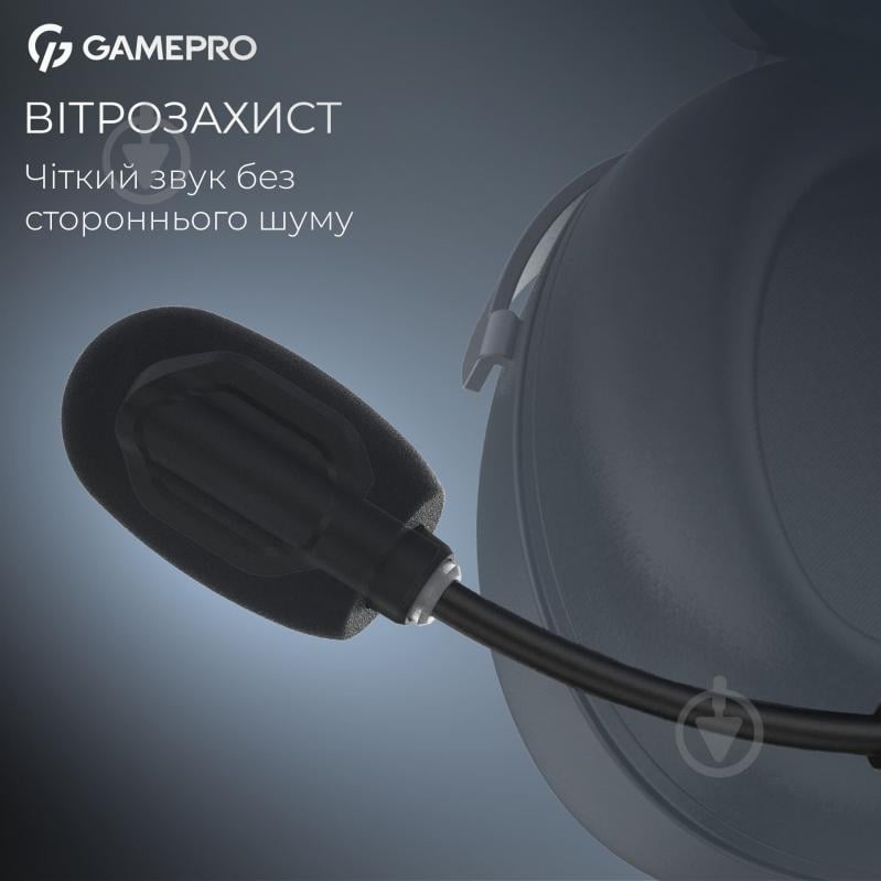 Гарнитура игровая GamePro HSW201B black (HSW201B) - фото 11