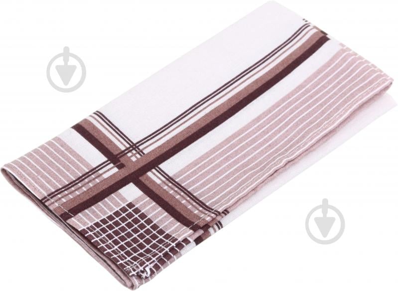 Косынка Ярослав носовой мужской 32x32 см коричневый - фото 2 Косынка Ярослав носовой мужской 32x32 см коричневый - фото 2