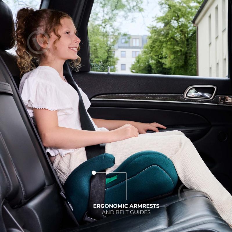 Автокрісло-бустер Kinderkraft i-Boost 2 зелений KCIBOO02GRE0000 - фото 5
