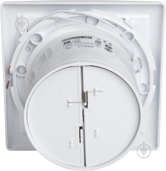 Витяжний вентилятор MMotors OK 100 зі зворотним клапаном білий 8251 - фото 4