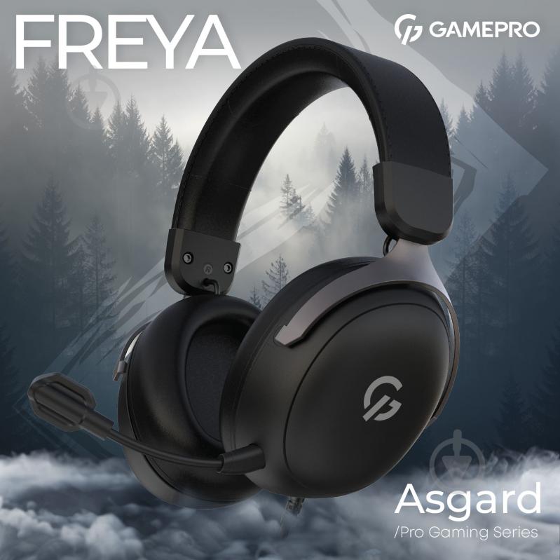 Наушники GamePro Asgard Freya black (HS145B) - фото 3