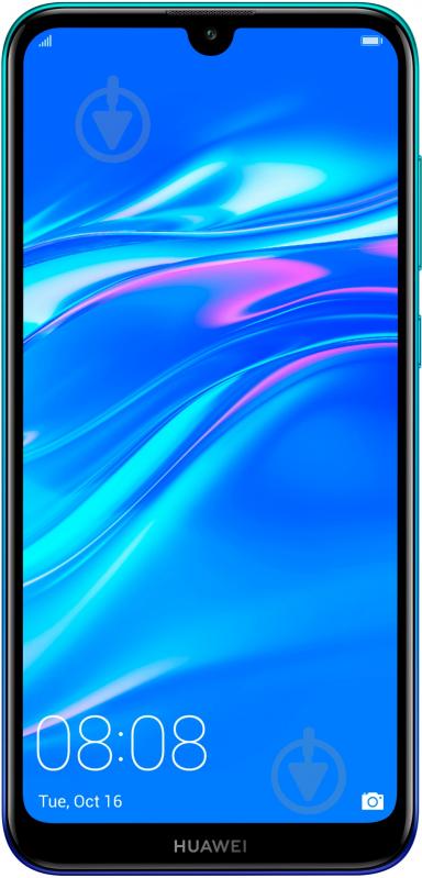 Смартфон Huawei Y7 2019 DUB-LX1 3/32GB aurora blue - фото 2