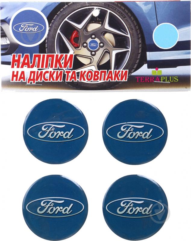 Наліпка-шильда TERRAPLUS Ford 55 мм - фото 1