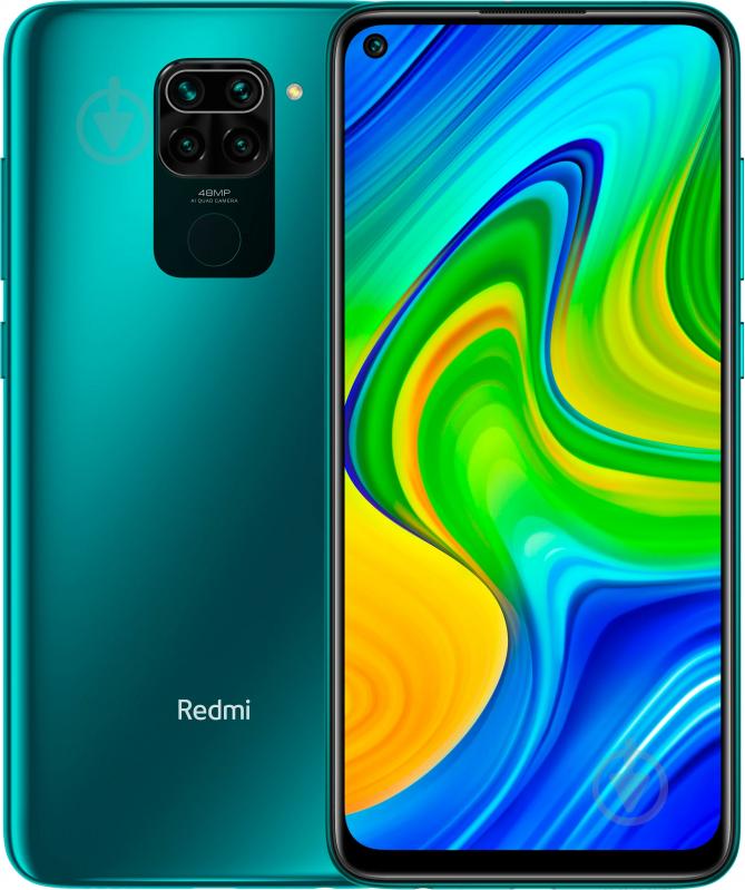 ᐉ Смартфон Xiaomi REDMI NOTE 9 3/64GB FOREST GREEN NFC (636812) • Краща ...