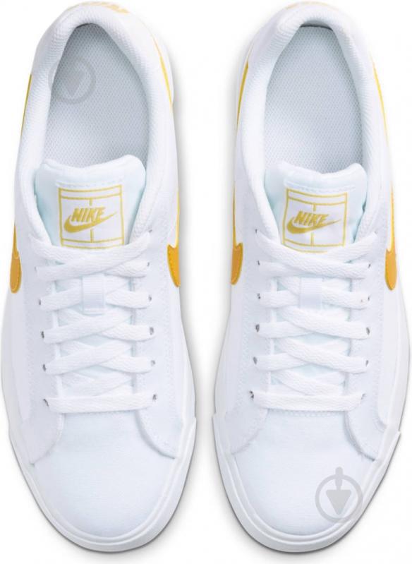 Кроссовки женские демисезонные Nike COURT ROYALE AC CNV CD5405-102 р.40,5 белые - фото 7