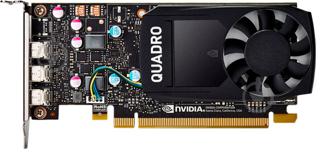 Відеокарта PNY Quadro P400 2GB GDDR5 64bit (VCQP400DVIV2-PB) - фото 1