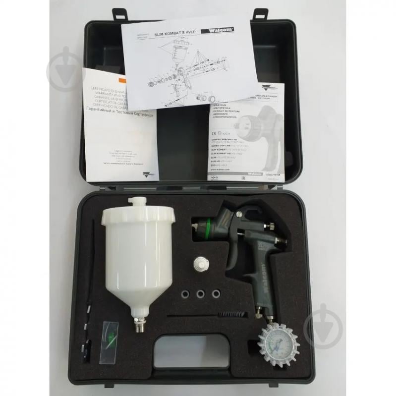 Фарбопульт пневматичний Walcom SLIM Kombat HVLP 1,4 8130.14 - фото 2