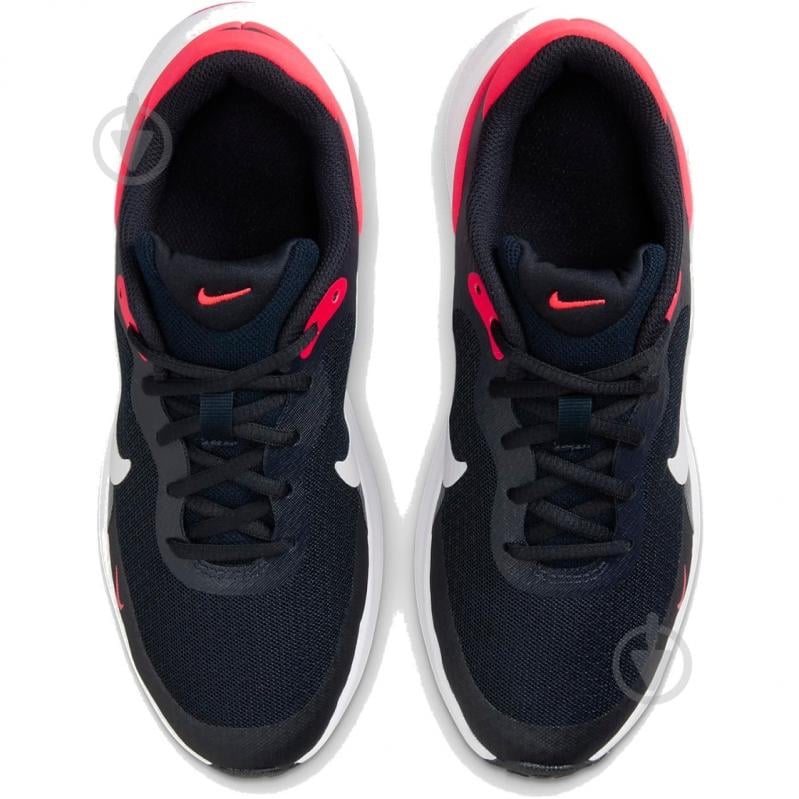 Кроссовки для мальчиков Nike REVOLUTION 7(GS) FB7689-400 р.35 черные - фото 5