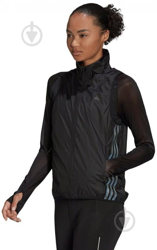 Жилет Adidas Performance Run Icons H56805 р.XS чорний - фото 2