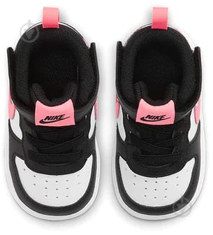 Кроссовки для девочек Nike Court Borough Mid 2 CD7784-005 р.26 - фото 4