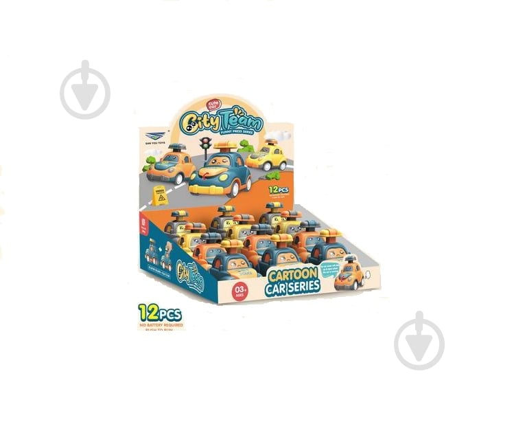 Игрушка Maya Toys Машинка с кнопкой запуска в асортименте SY686B-616 - фото 2 Игрушка Maya Toys Машинка с кнопкой запуска в асортименте SY686B-616 - фото 2