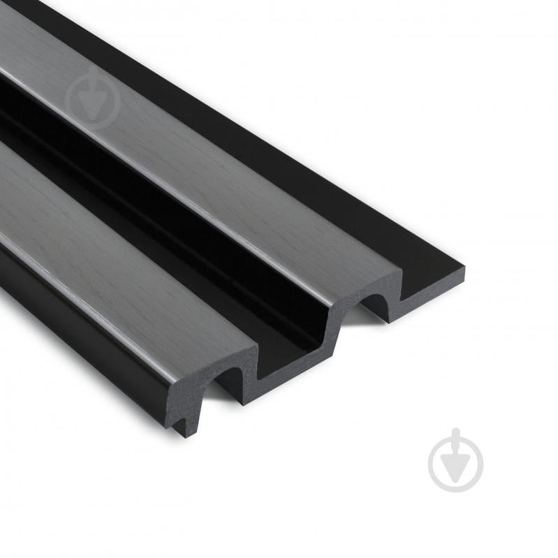 УЦІНКА! Рейкова панель MARCO decor 11920-701-K сіре дерево з чорним 119х20х2900 мм (0,34 кв.м) (УЦ №2511) - фото 2 УЦІНКА! Рейкова панель MARCO decor 11920-701-K сіре дерево з чорним 119х20х2900 мм (0,34 кв.м) (УЦ №2511) - фото 2