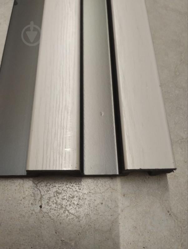 УЦІНКА! Рейкова панель MARCO decor 11920-701-K сіре дерево з чорним 119х20х2900 мм (0,34 кв.м) (УЦ №2511) - фото 5 УЦІНКА! Рейкова панель MARCO decor 11920-701-K сіре дерево з чорним 119х20х2900 мм (0,34 кв.м) (УЦ №2511) - фото 5