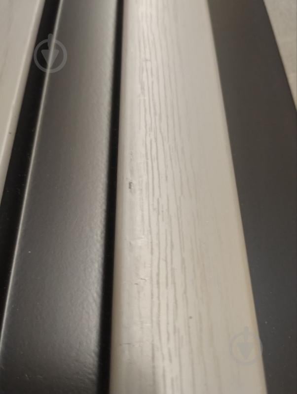 УЦІНКА! Рейкова панель MARCO decor 11920-701-K сіре дерево з чорним 119х20х2900 мм (0,34 кв.м) (УЦ №2511) - фото 6 УЦІНКА! Рейкова панель MARCO decor 11920-701-K сіре дерево з чорним 119х20х2900 мм (0,34 кв.м) (УЦ №2511) - фото 6