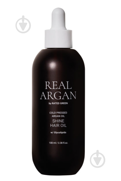 Масло Rated Green арганове для волосся Real Argan Shine Hair Oil 100 мл - фото 1