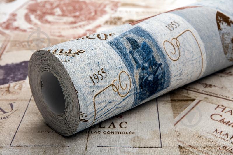 Обои виниловые горячего тиснения Bravo тип 532 81158BR28 1,06x10,05 м - фото 4