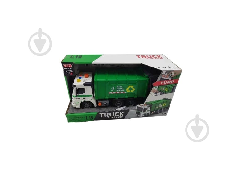 Игрушка SHANTOU YISHENG Автомобиль коммунальный инерционный со светом и звуком 1:16 A1110-3 - фото 4 Игрушка SHANTOU YISHENG Автомобиль коммунальный инерционный со светом и звуком 1:16 A1110-3 - фото 4