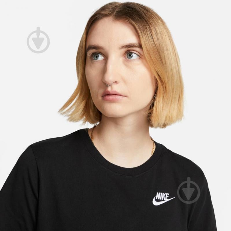 Футболка Nike W NSW CLUB SS TEE DX7902-010 р.2XL черный - фото 3