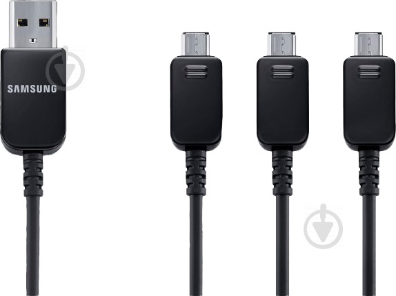 Кабель для мультизарядки Samsung USB – microUSB 1.3 м (ET-TG900UBEGRU) - фото 2