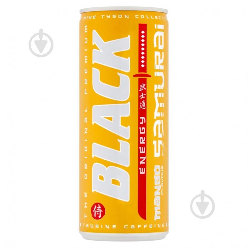 Энергетик Black Energy Samurai Mango 250 мл - фото 1