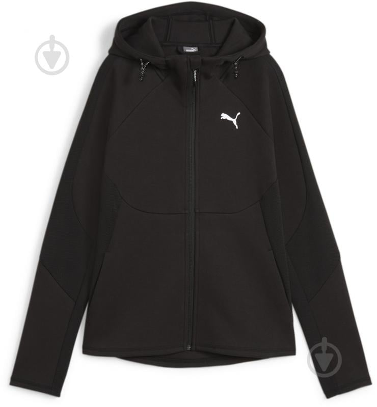 Джемпер Puma EVOSTRIPE FZ Hoodie 67787801 р.M чорний - фото 1