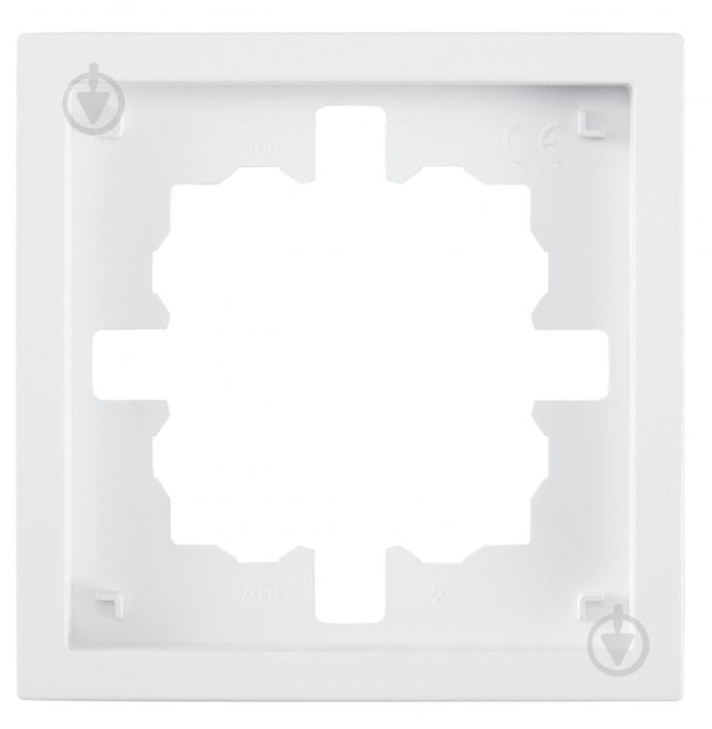 Рамка одномісна HausMark Juna горизонтальна білий матовий 7041-0900-146 - фото 1 Рамка одномісна HausMark Juna горизонтальна білий матовий 7041-0900-146 - фото 1