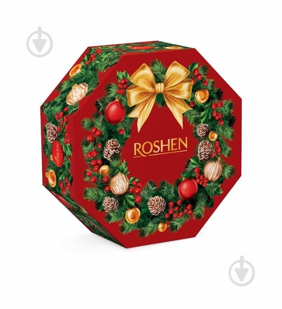 Набор подарочный Roshen Рождественский венок 600 г - фото 1